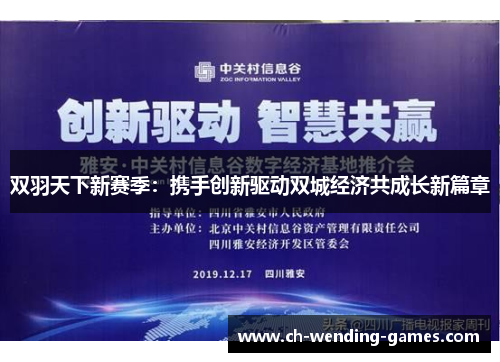 双羽天下新赛季：携手创新驱动双城经济共成长新篇章